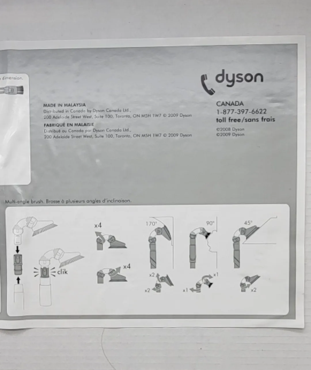 Dyson SPRING CLEANING KIT - Vacuum Attachments 5 pcs. image indicator(6)