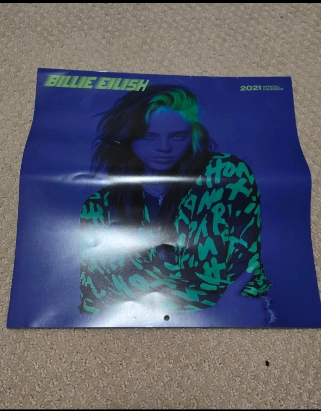Billie Eilish 2021 Official Calendar thumbnail