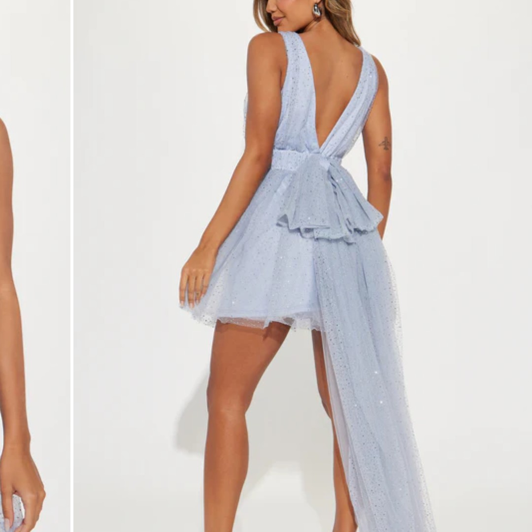 New Mesh Rhinestone Dress - photo 2