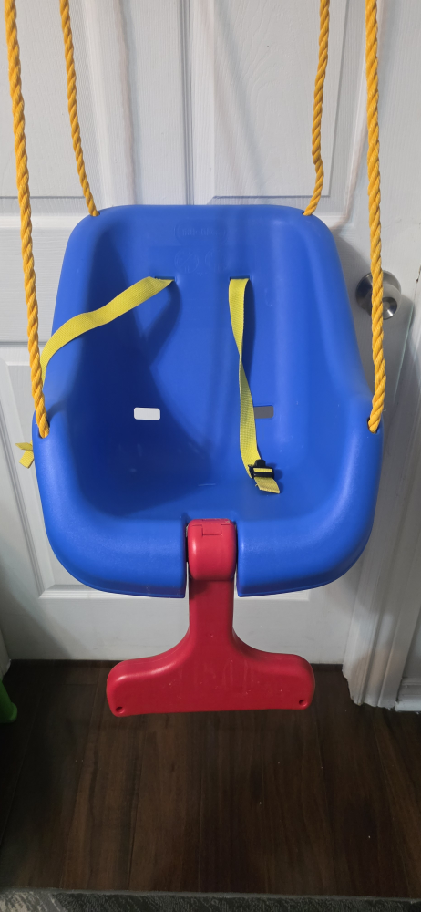 Little Tikes Blue/Red Toddler Swing