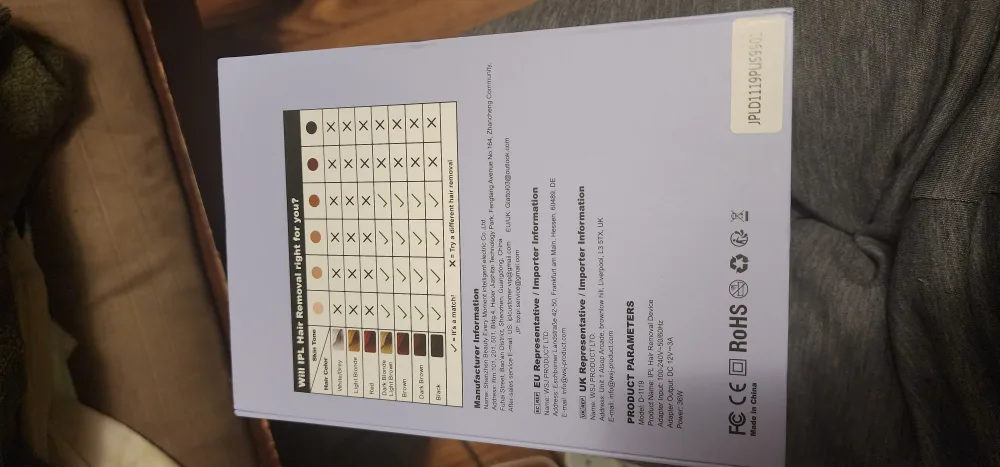 Hair Removal Device image indicator(3)