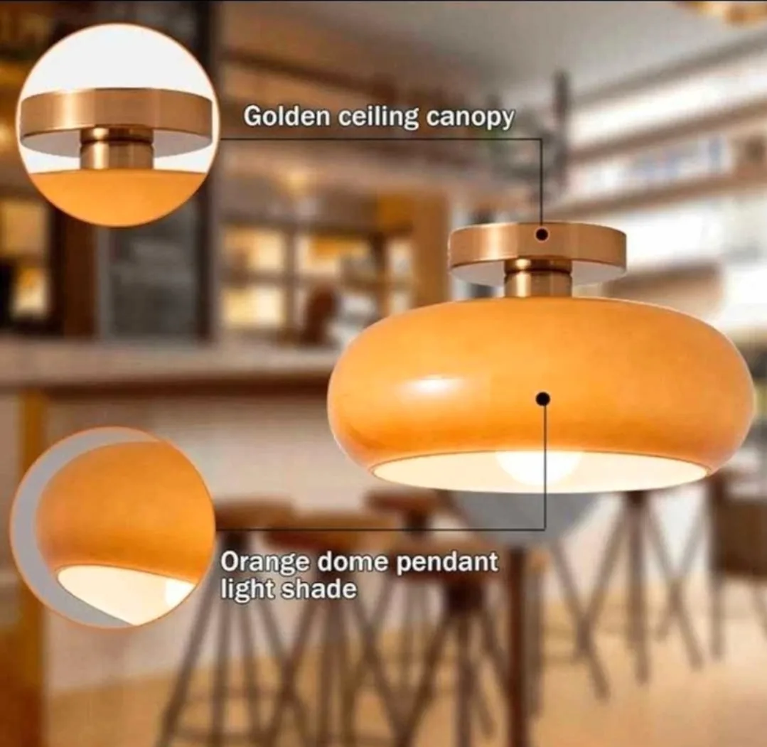 DoungRos Semi Flush Mount Ceiling Light (bulb included) image indicator(7)