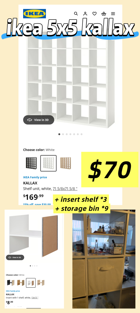 IKEA Kallax 5x5 Shelf Unit + Sofa + Moving Sales