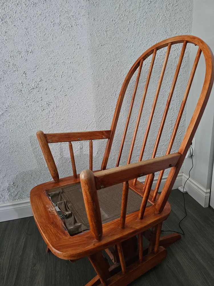 Wooden Rocking Chair thumbnail