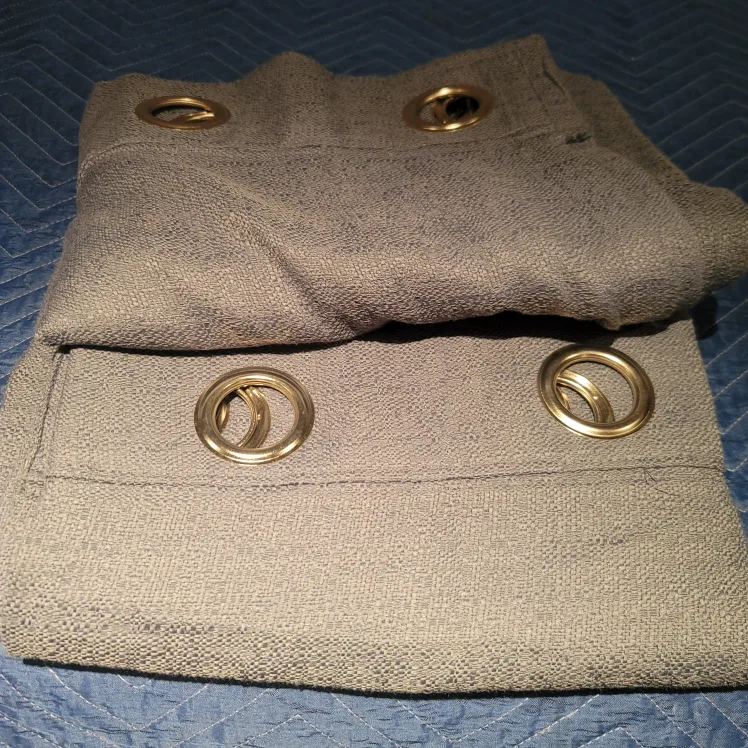Blue Grey Curtains thumbnail