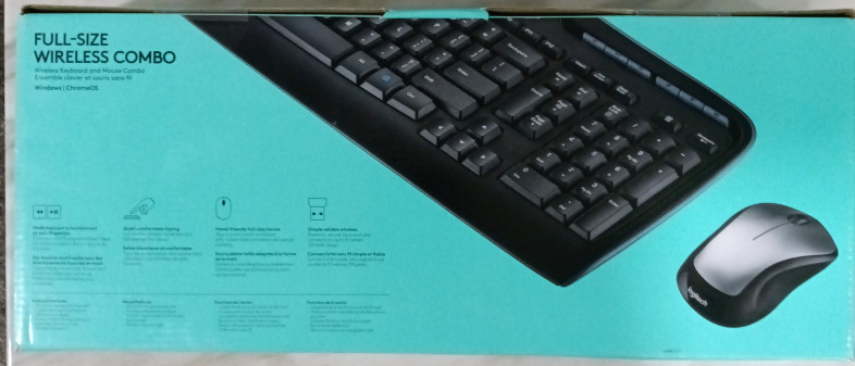 Logitech Full Size Wireless Keyboard & Mouse (Brand New) - photo 2