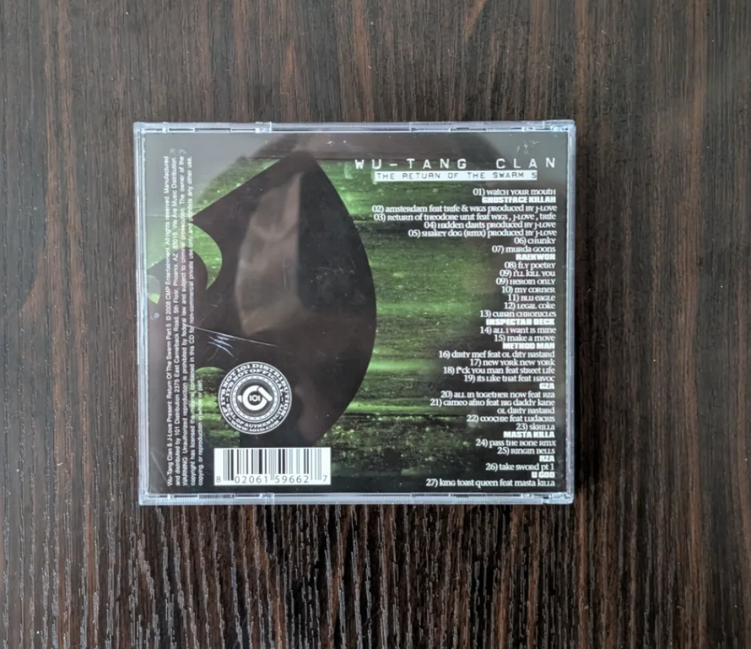 Wu-Tang Clan - The Return of the Swarm 5 CD image indicator(4)