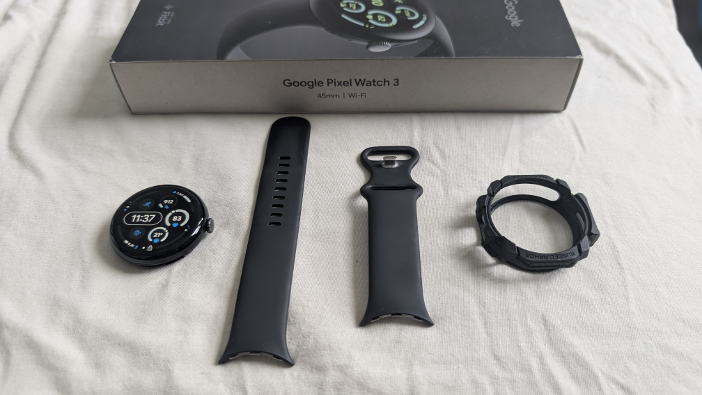 Google Pixel 3 Watch 45mm with Bands and extra watch face - photo 4