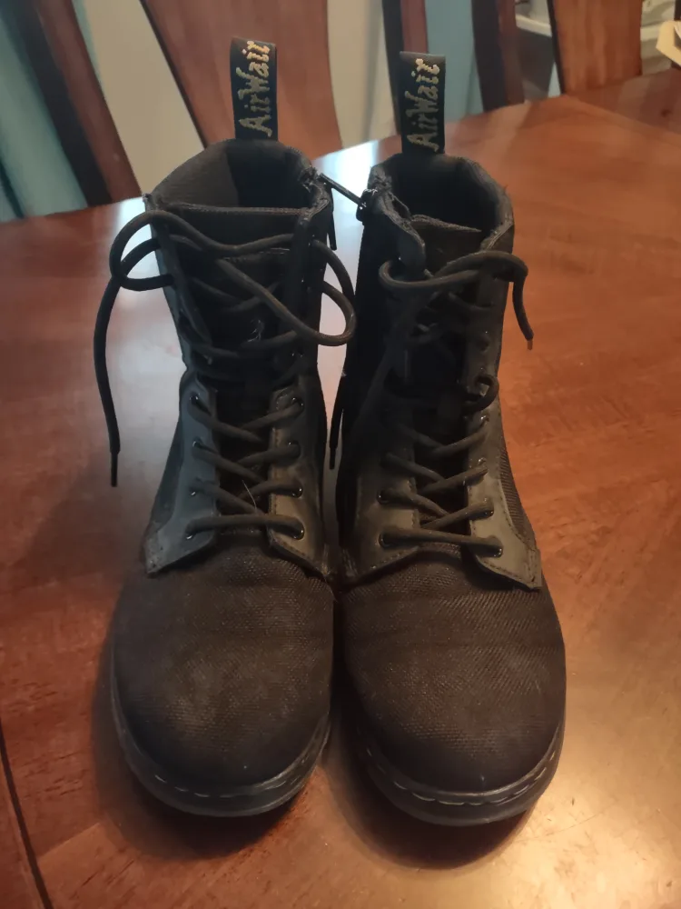 Dr. Martens Combs J Black Boots - US 4 thumbnail