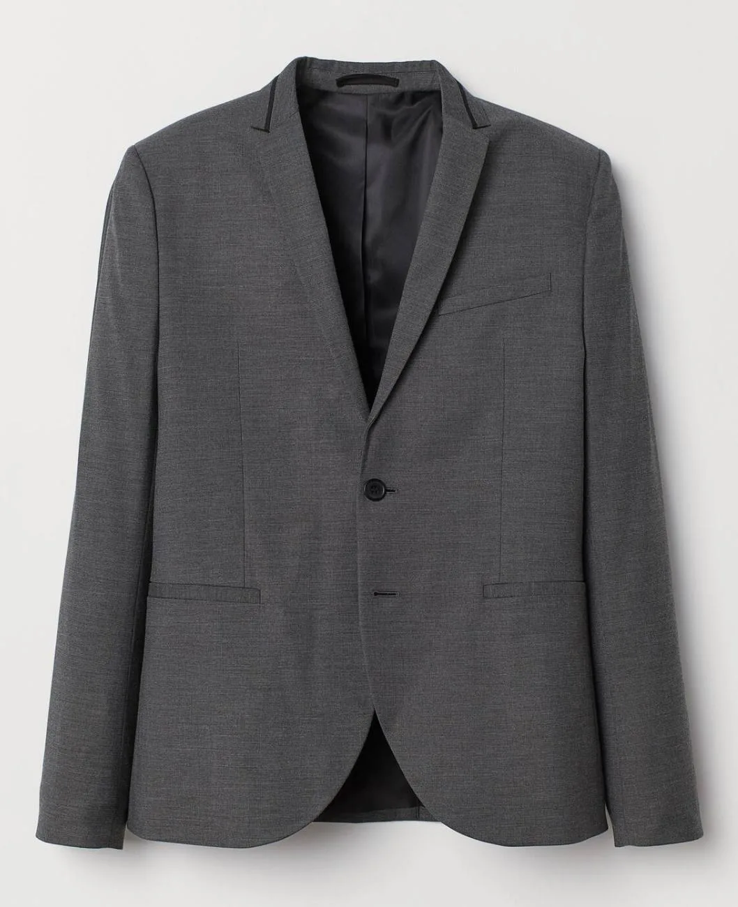 H&M Grey Slim Fit Blazer thumbnail