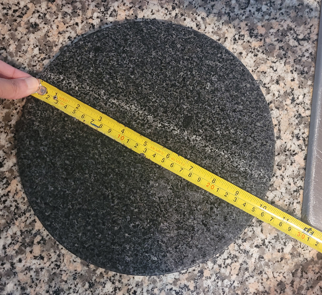 last pickup Aug.20-Multipurpose Granite Pizza Stone - 10 inch