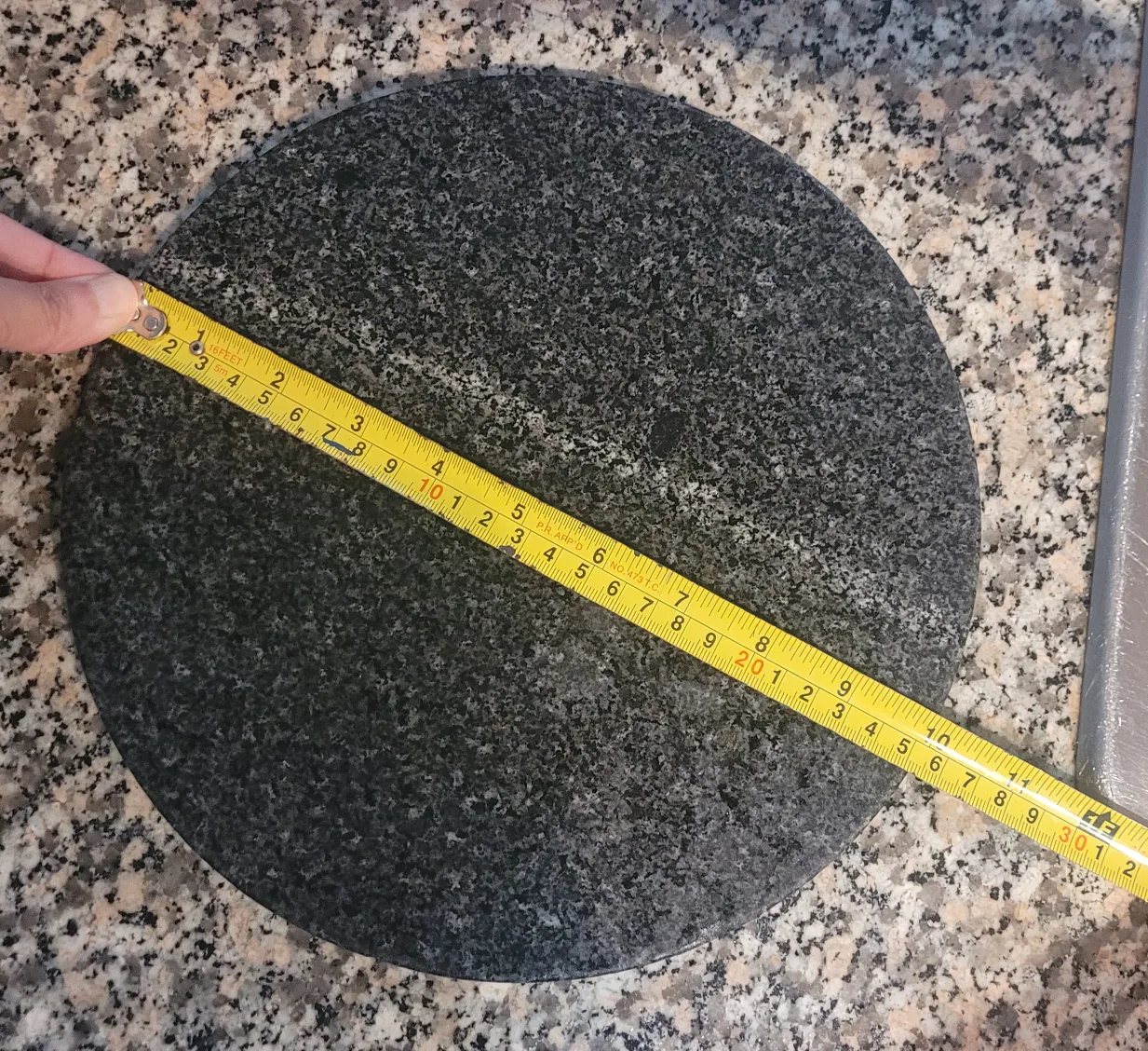last pickup Aug.20-Multipurpose Granite Pizza Stone - 10 inch thumbnail