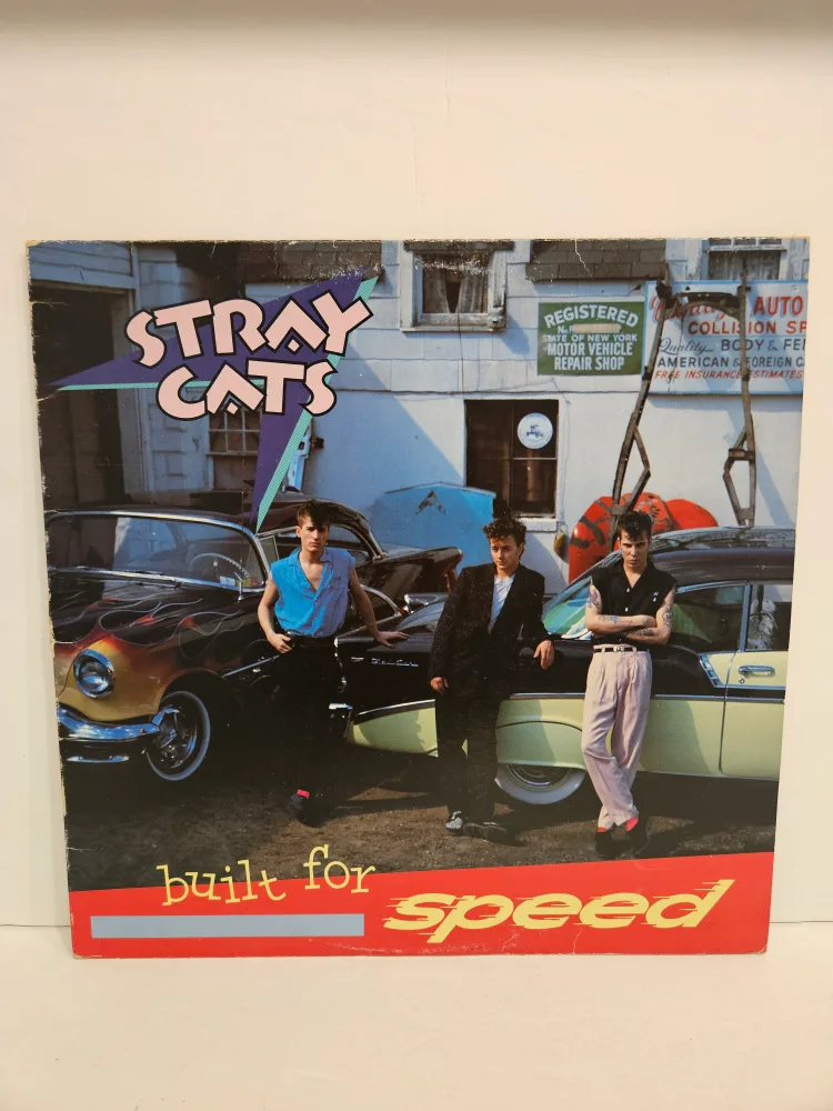 Billy Squier & Stray Cats Vinyl Records image indicator(4)