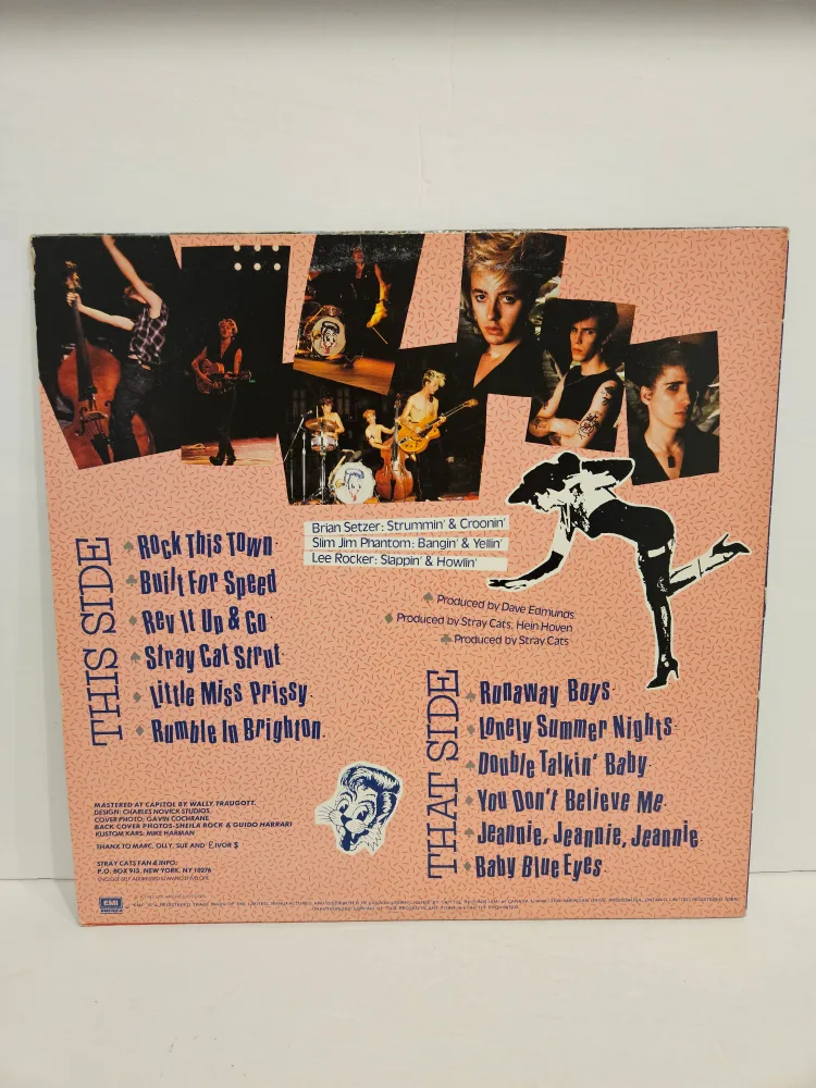 Billy Squier & Stray Cats Vinyl Records image indicator(5)