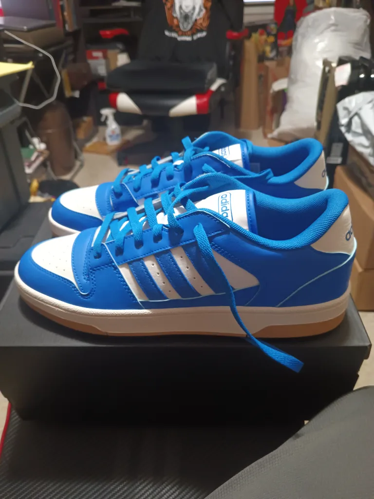 Adidas Break Start Blue/White - Men's US 10 thumbnail