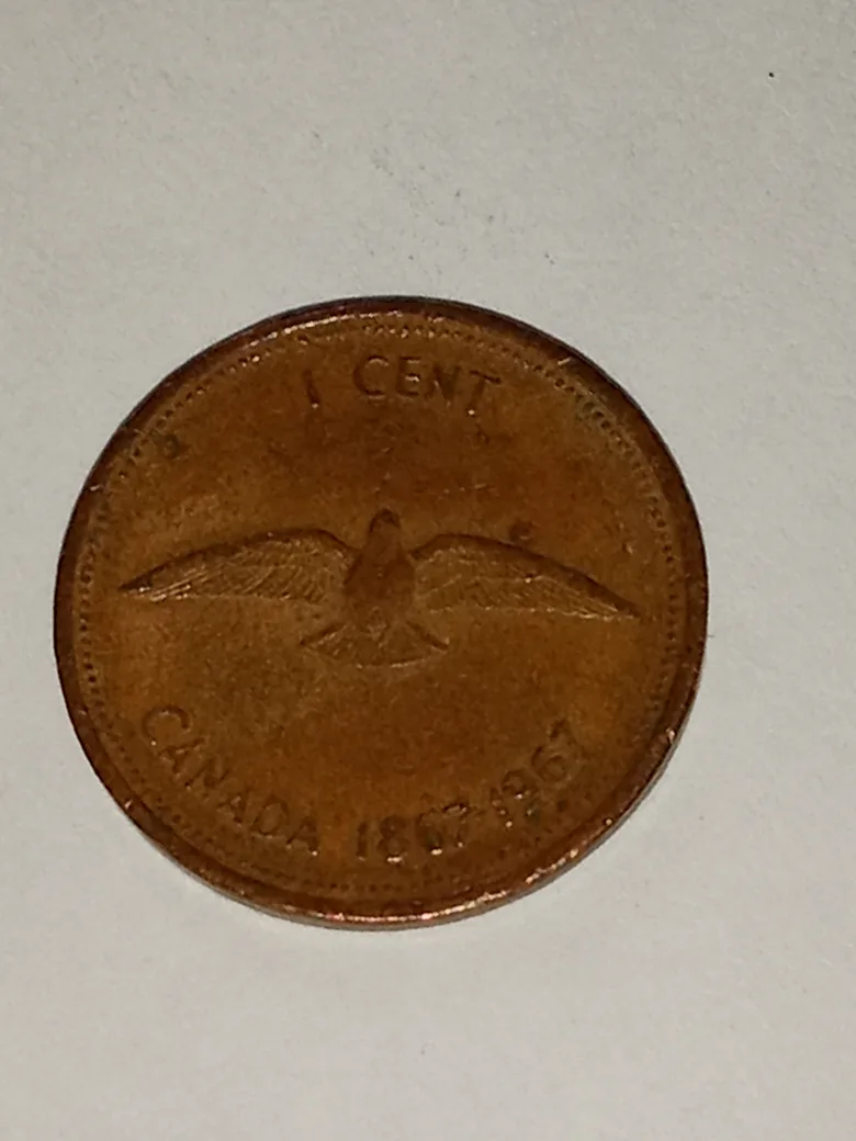 Antique candaian rare 1 cents thumbnail