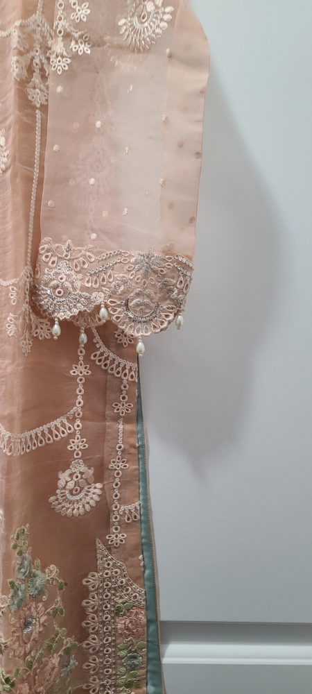 Embroidered Salwar Kameez Suit Set - photo 2