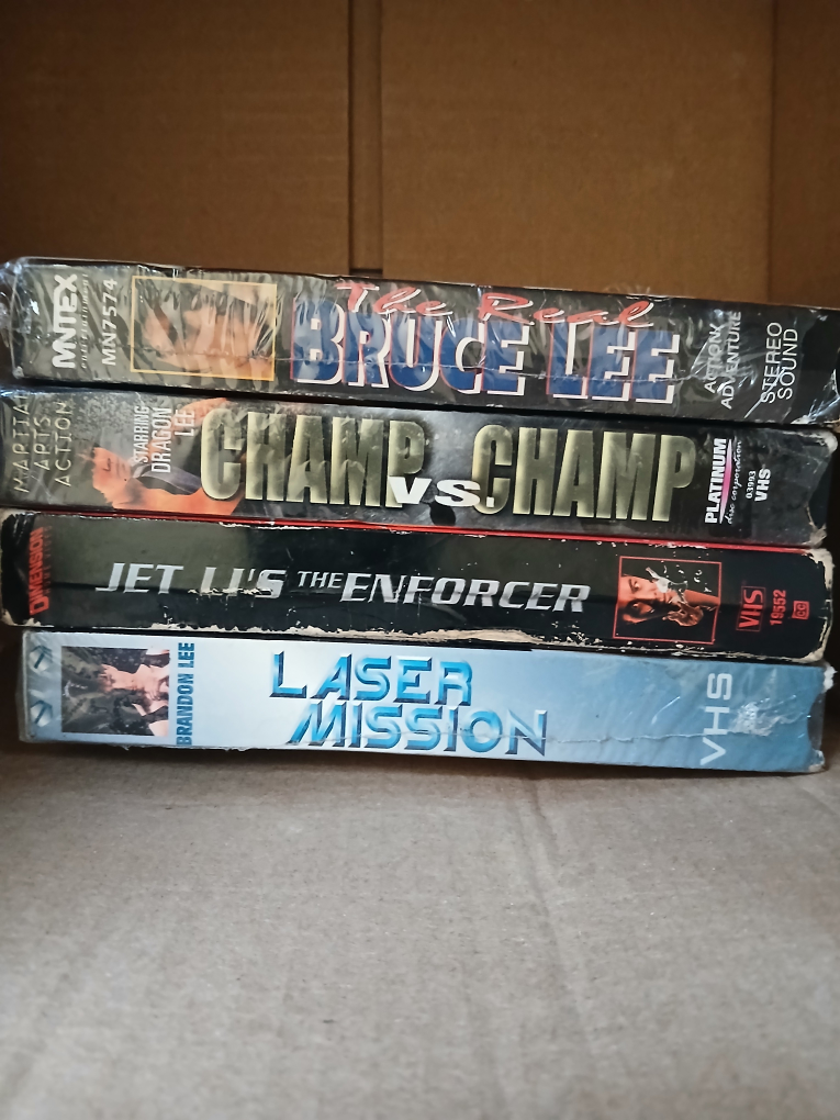 VHS Tapes: Bruce Lee, Jet Li, Brandon Lee - photo 2