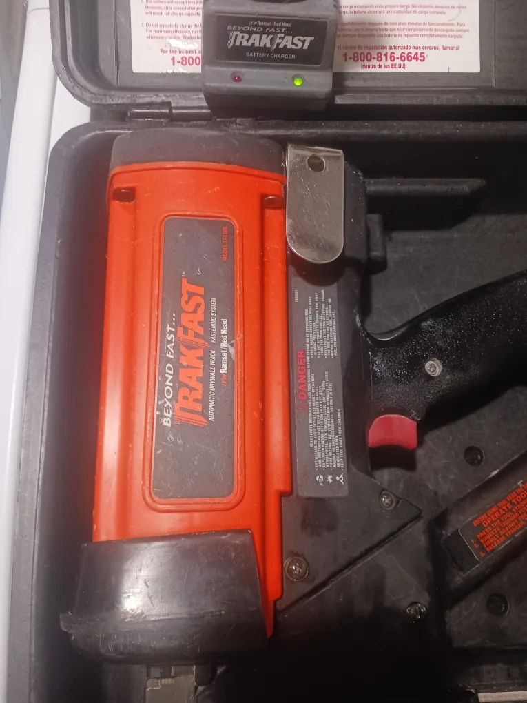 TrakFast Automatic Drywall Track Fastening System machine image indicator(2)