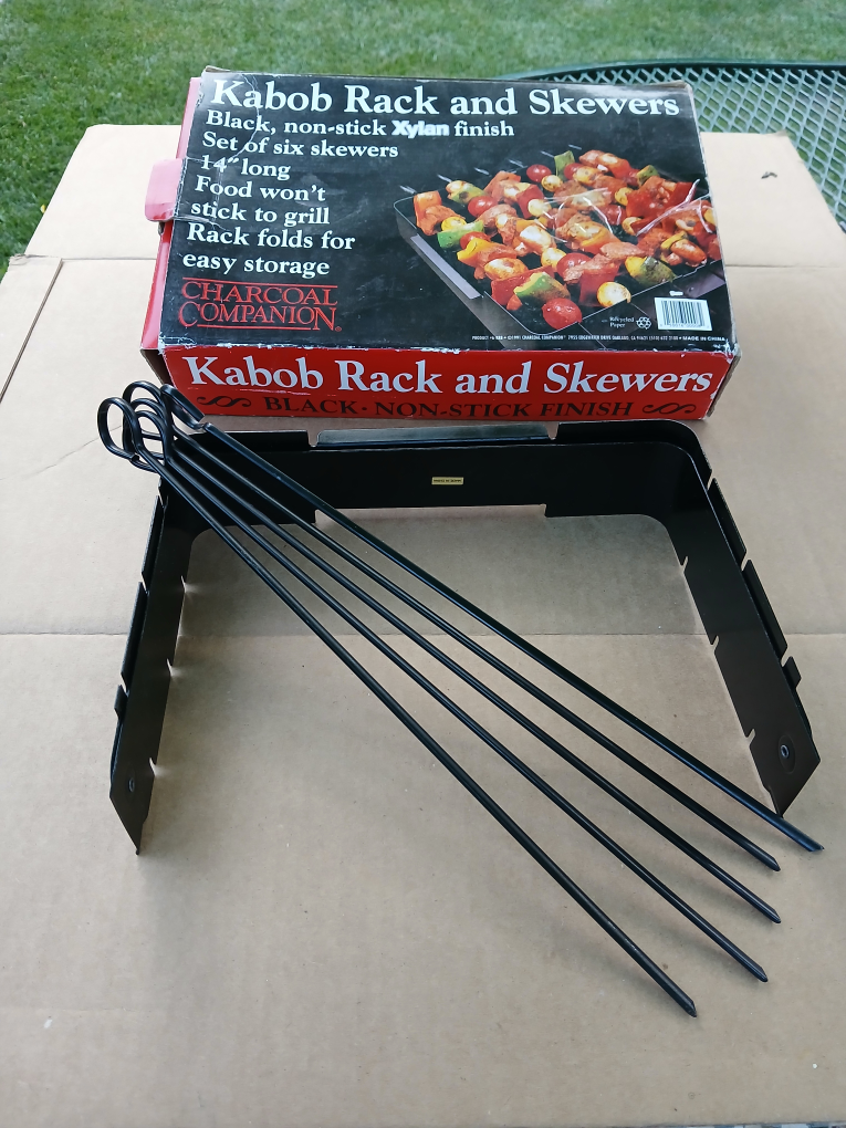 Charcoal Companion Kabob Rack and Skewers - photo 3