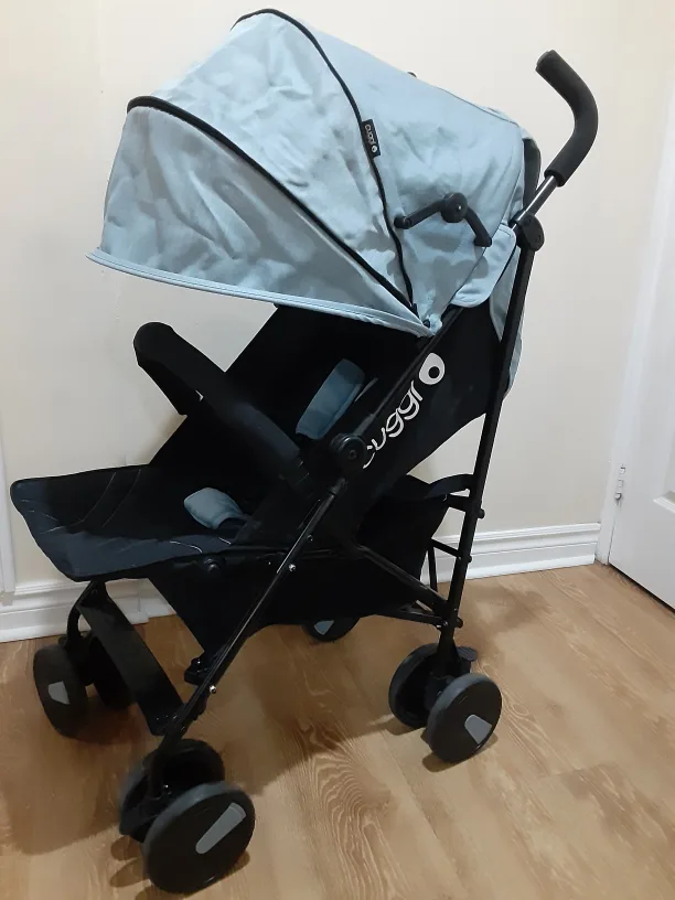 Cuggl Stroller - Light Blue and Black image indicator(2)