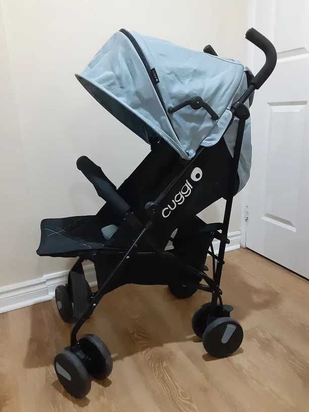 Cuggl Stroller - Light Blue and Black image indicator(3)