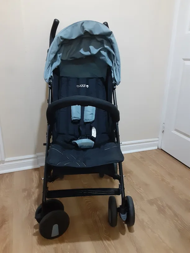 Cuggl Stroller - Light Blue and Black image indicator(7)