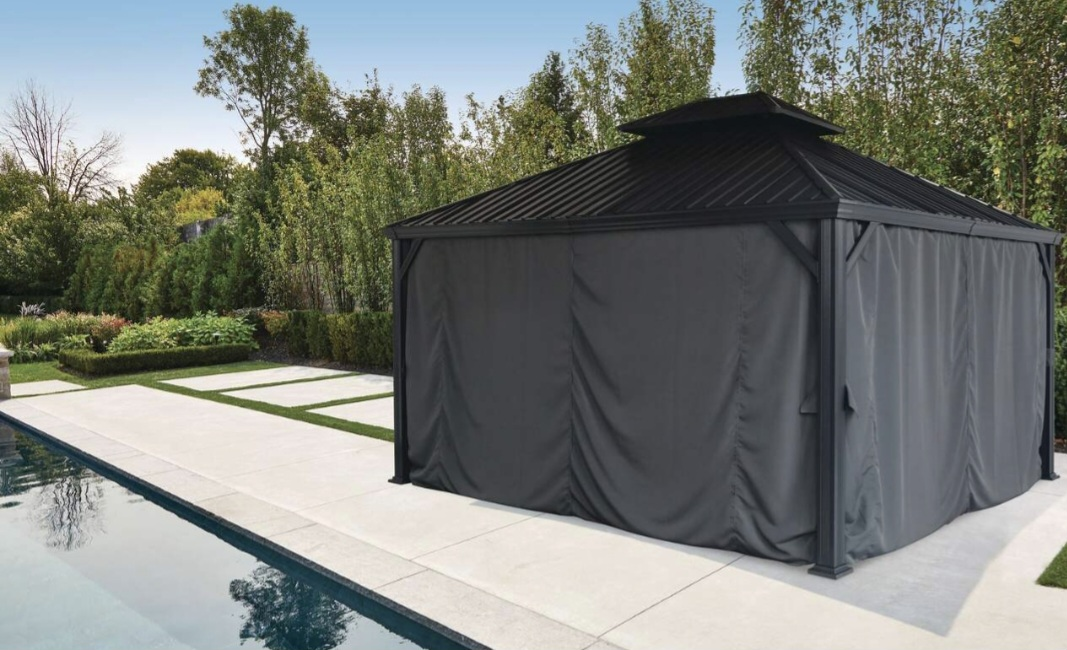 CANVAS Fabric Outdoor/Patio Gazebo Walls curtains - photo 2