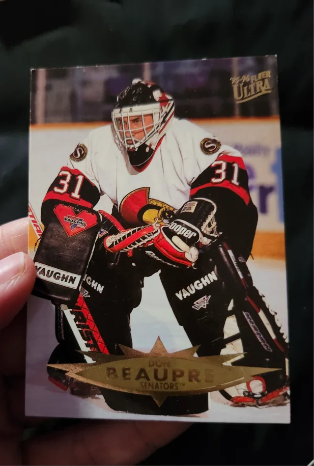 $1 each hockey cards 95/96 Ottawa senators image indicator(5)