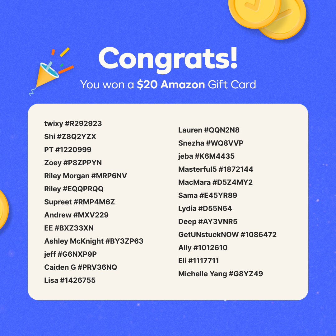 August Bingo Winner Announcement 🏆 - photo 2