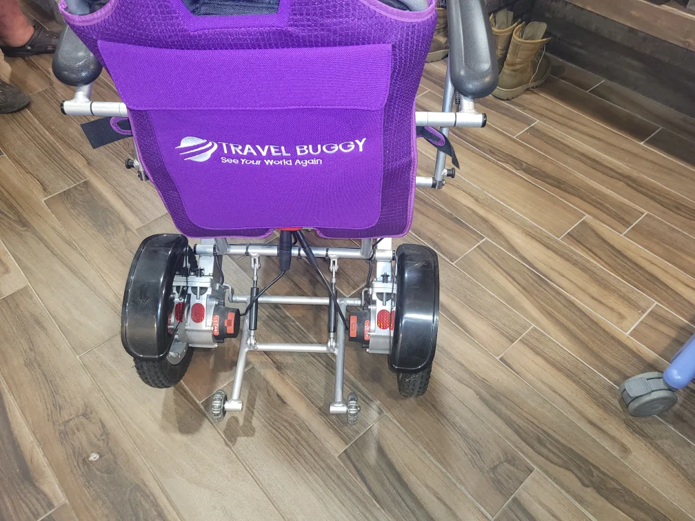 Travel Buggy Purple Electric Wheelchair image indicator(5)