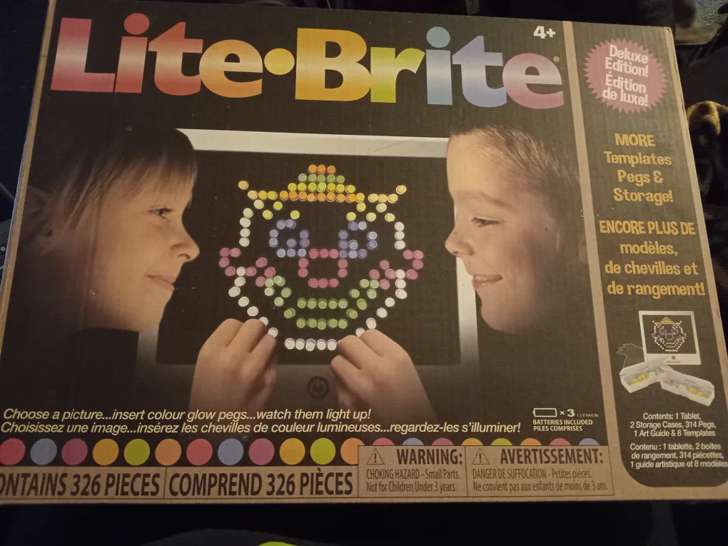 Lite-Brite Deluxe Edition - Like New! image indicator(2)