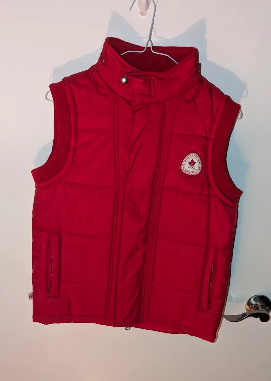 Brand New HBC Canada Olympic Vest - Youth Size 14/16 thumbnail