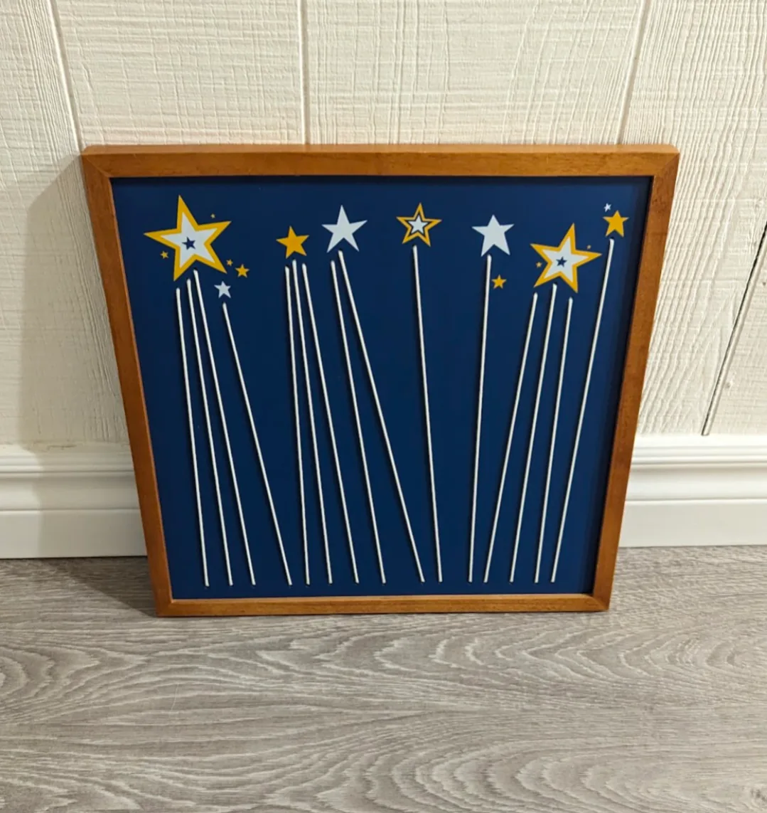 Framed Star Art Piece (Home Decor) thumbnail