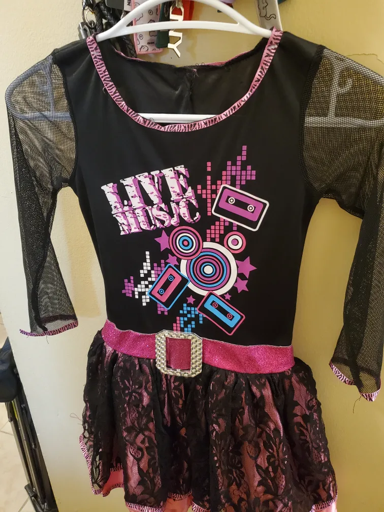 Girls' Live Music Dress costume thumbnail