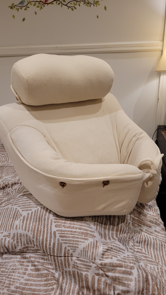 Ivory Reading Pillow with Neck Support