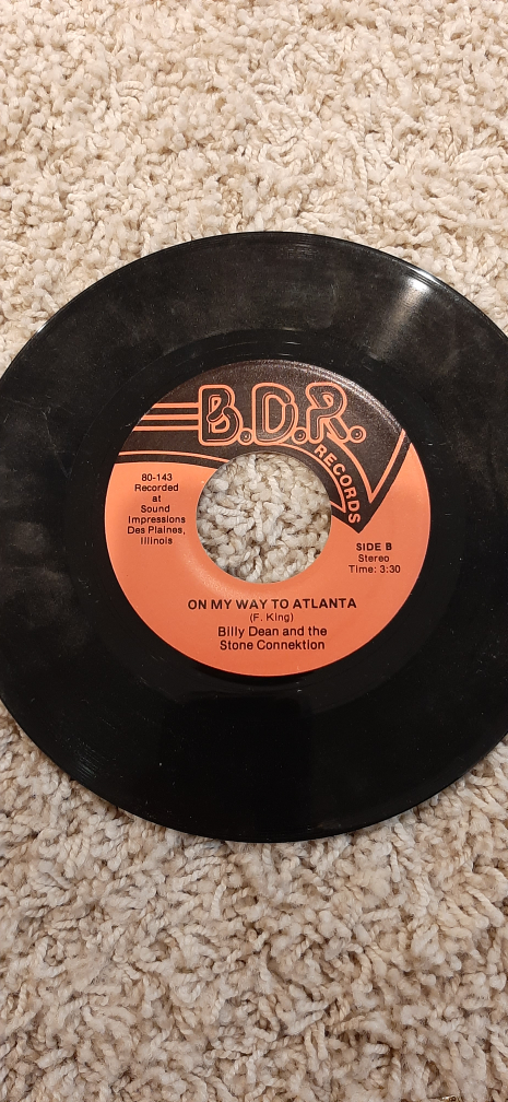 B.D.R. Records Vinyl Single