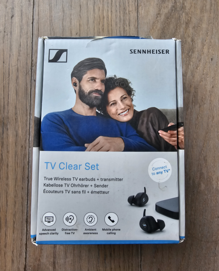Sennheiser TV Clear Set - Wireless TV Earbuds