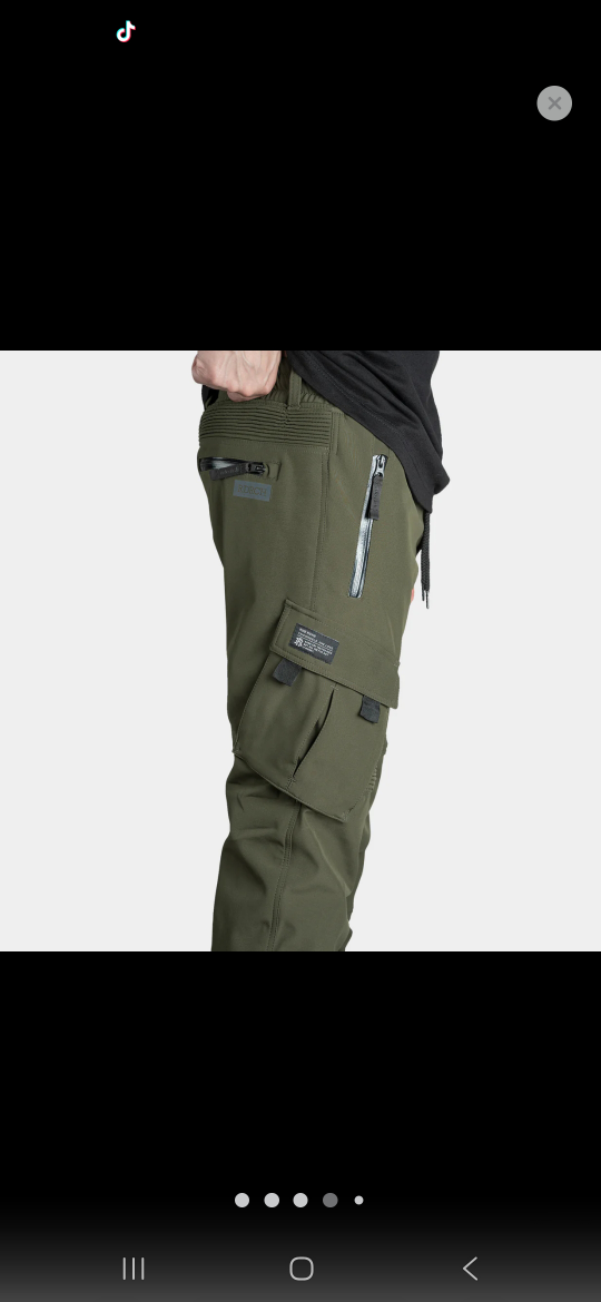 Unit 16 Armoured Softshell Cargo Joggers - Military Green - photo 4