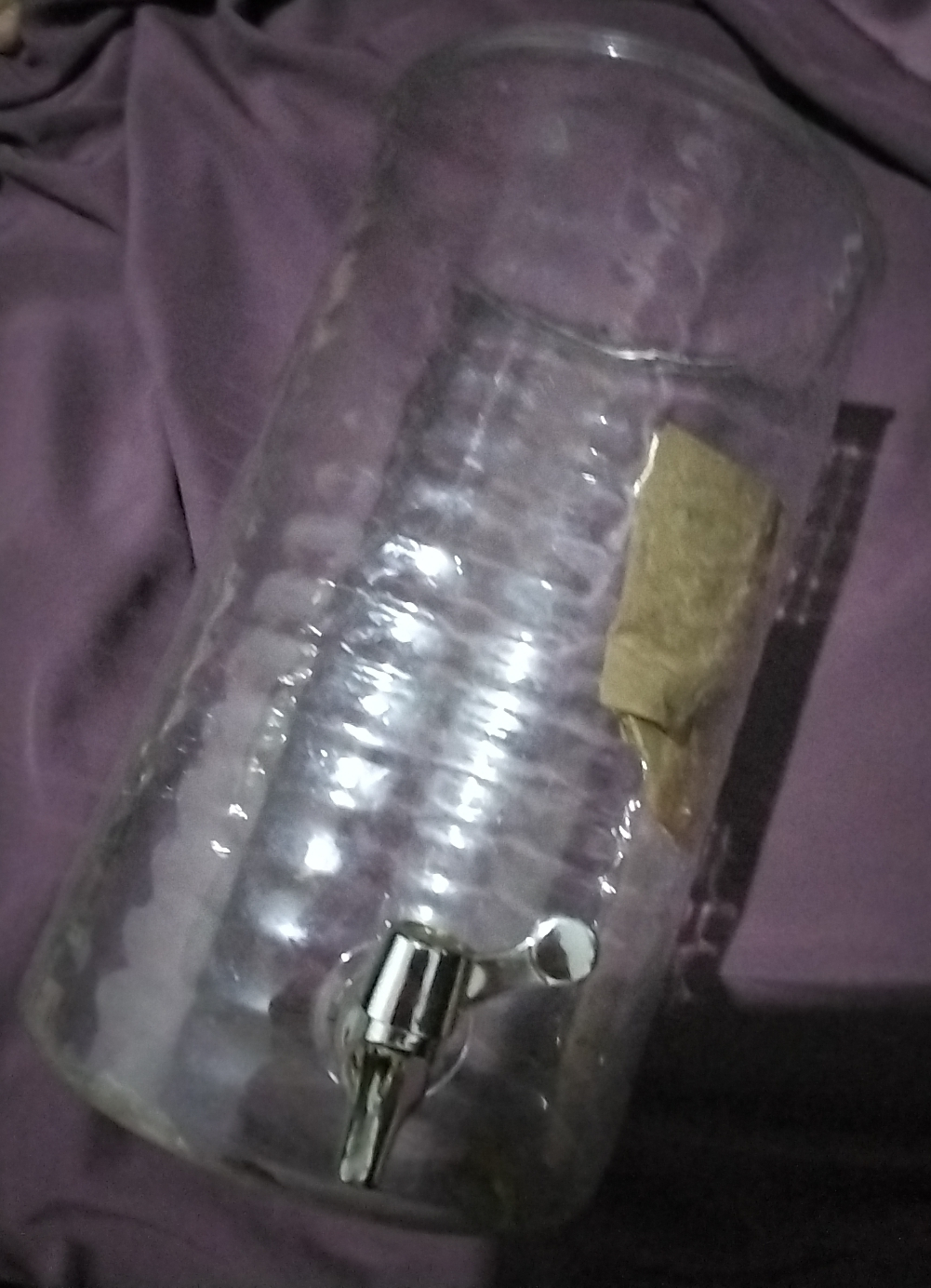 Glass Beverage Dispenser with Spigot 🥕