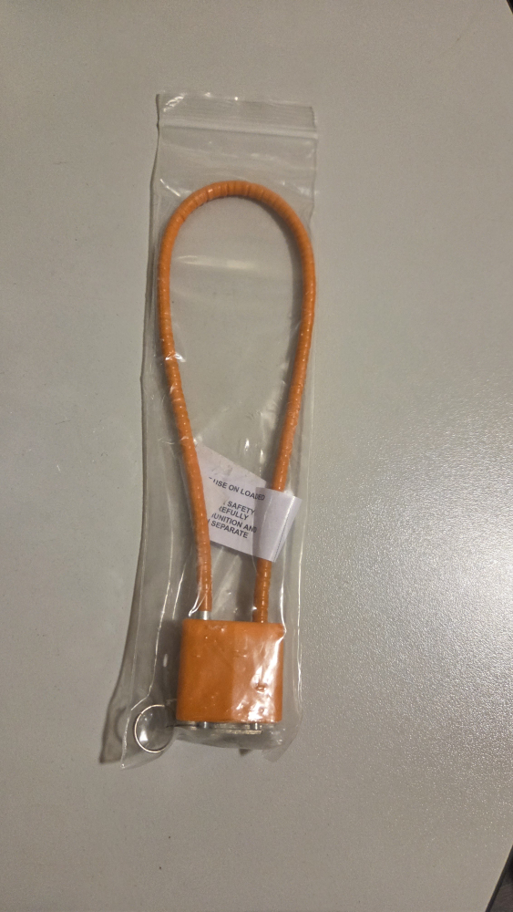 New Orange safety Lock