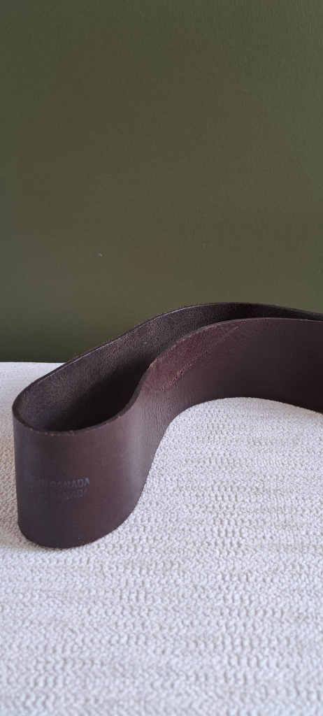 Aldo Brown Leather Belt Size 31/36