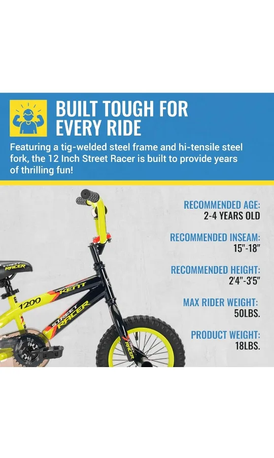 Kent Street Racer 12" Bike - Ages 2-4 image indicator(5)