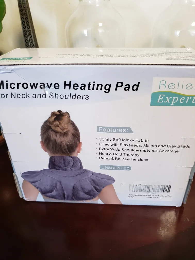 Relief Expert Microwave Heating Pad for Neck/Shoulders image indicator(2)