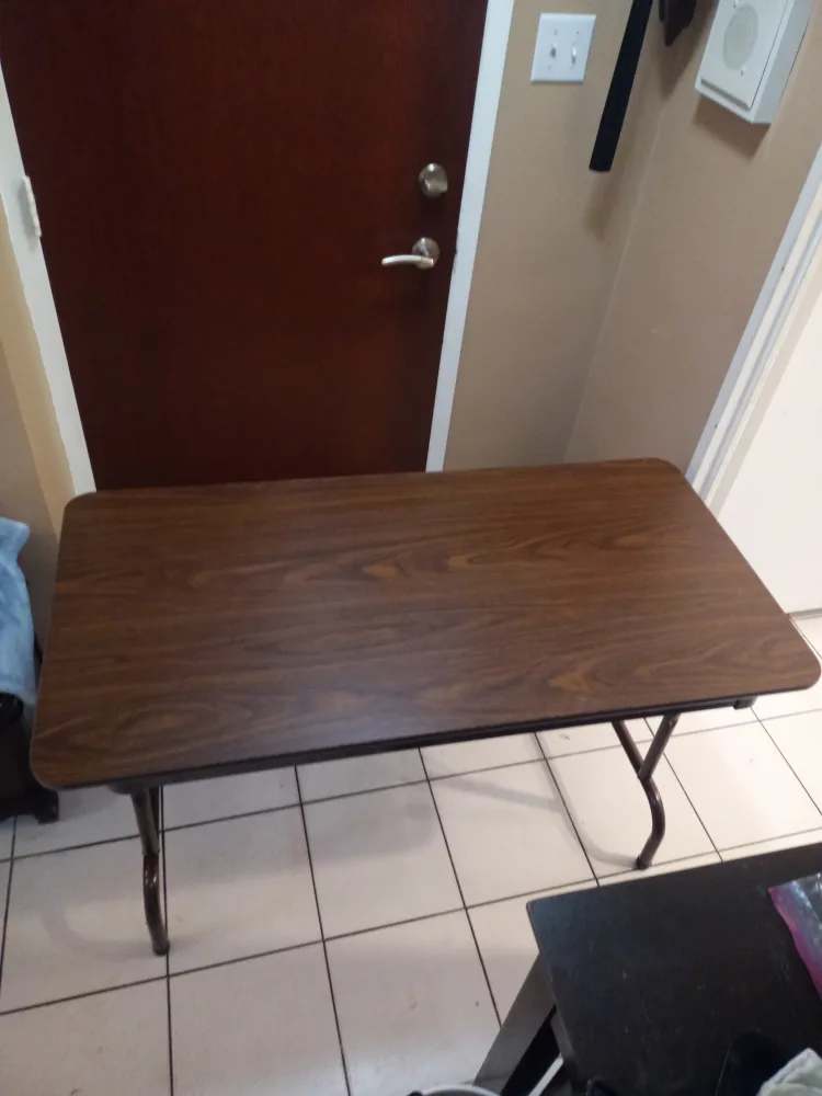 Folding Table - Brown Colour thumbnail