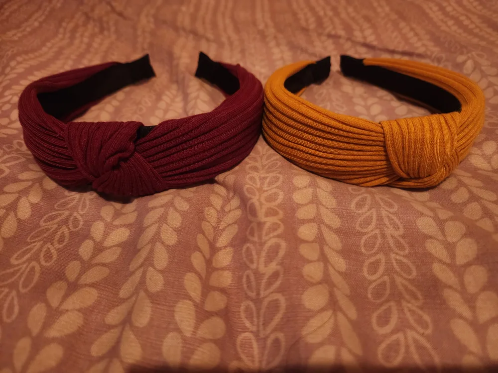 Set of 8 Knotted Headbands pair of snoozie slippers CASH ONLY thumbnail