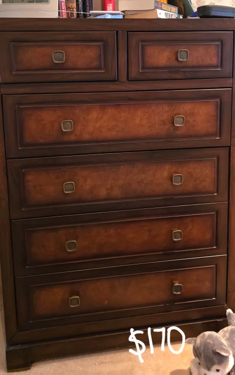 Wood Dresser - $170