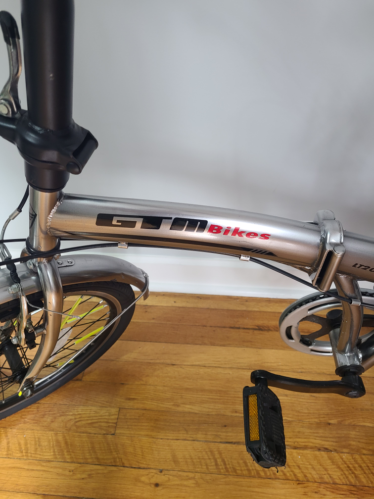 GT Bikes LT2.0 Folding Bike - Silver - photo 3