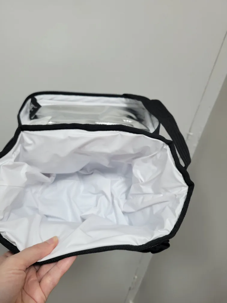 Glacier Gear Insulated Lunch Bag - Black/Blue image indicator(5)