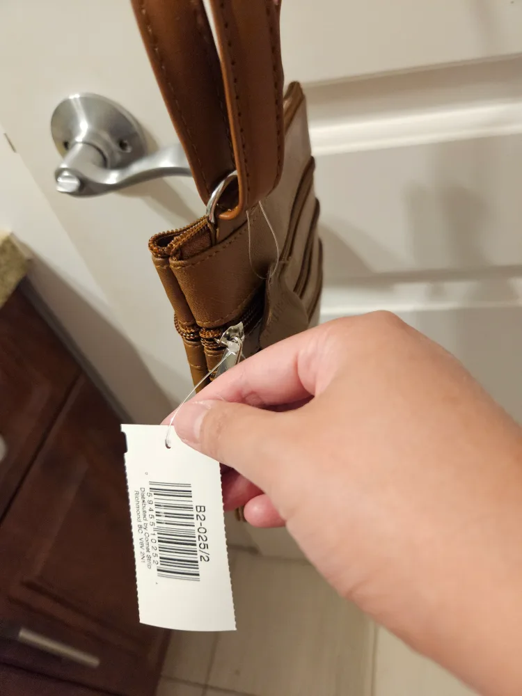 🧡New Tan Leather Crossbody Bag image indicator(5)